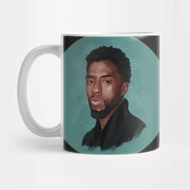 Chadwick Boseman, Wakanda forever by AbromsonStore